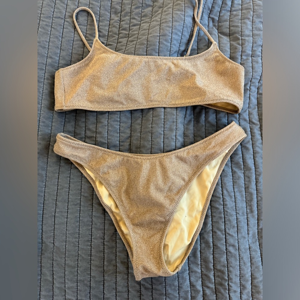 LA hearts bikini size L